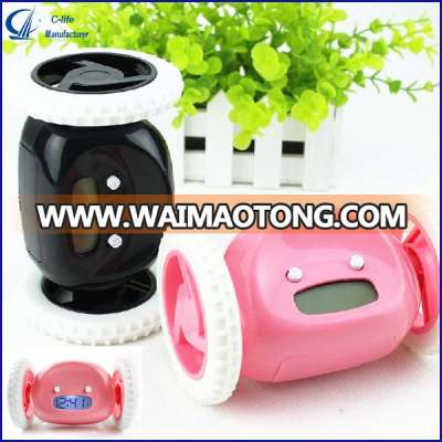 Funny Digital Running Alarm Clock Jump Clock Hide and Seek Running Clock