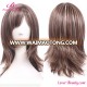 Western fashion mixed brown golden wholesale wigs synthetic hair